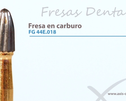 Fresas de carburo Axis Dental odontología