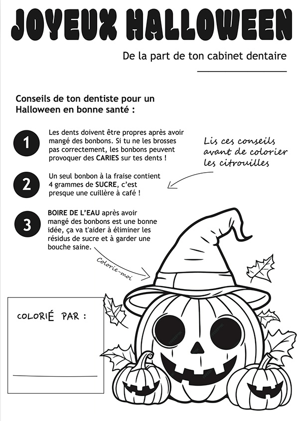 Axis Dental sucre halloween